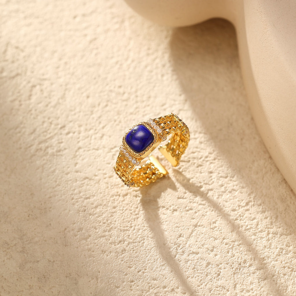 Natural Lapis Lazuli Ring