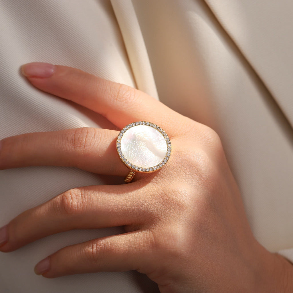 Natural Shell Ring