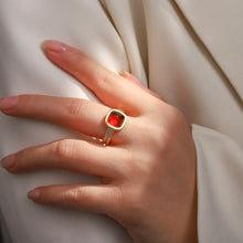 Load image into Gallery viewer, Natural Garnet Ring