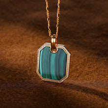 Load image into Gallery viewer, Natural  Malachite Pendant