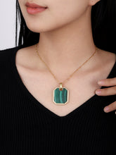 Load image into Gallery viewer, Natural  Malachite Pendant