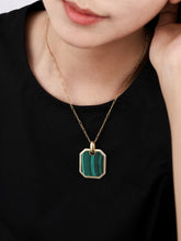 Load image into Gallery viewer, Natural  Malachite Pendant