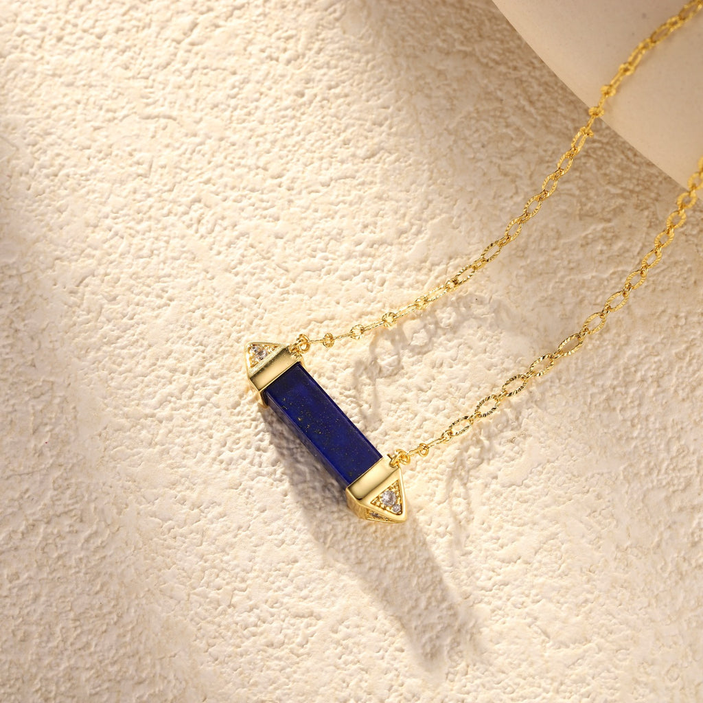 Iwell Lapis Lazuli Balance Beam Pendant