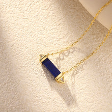 Load image into Gallery viewer, Iwell Lapis Lazuli Balance Beam Pendant