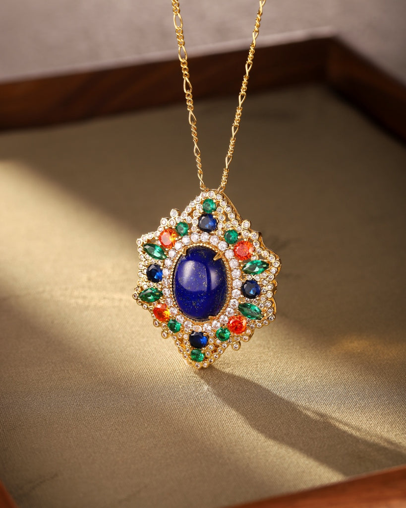 Natural Lapis Lazuli Pendant