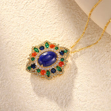 Load image into Gallery viewer, Natural Lapis Lazuli Pendant