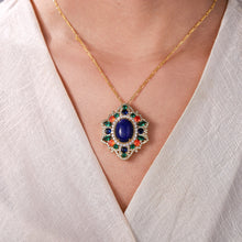 Load image into Gallery viewer, Natural Lapis Lazuli Pendant