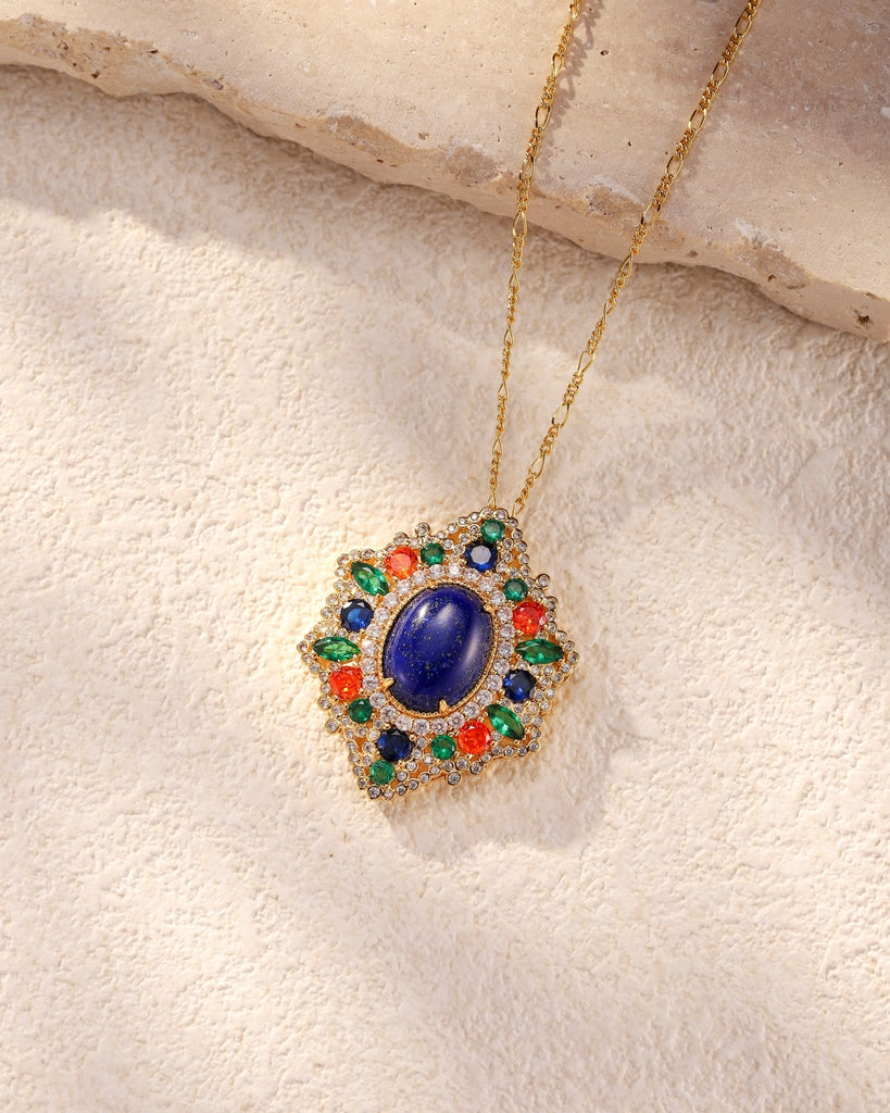 Natural Lapis Lazuli Pendant