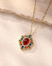 Load image into Gallery viewer, Natural Red Agate Pendant