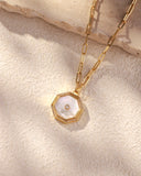 Natural White Shell Pendant