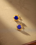 Natural Lapis Lazuli Earring