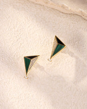 Load image into Gallery viewer, Natural  Malachite Earring