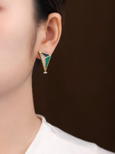 Load image into Gallery viewer, Natural  Malachite Earring