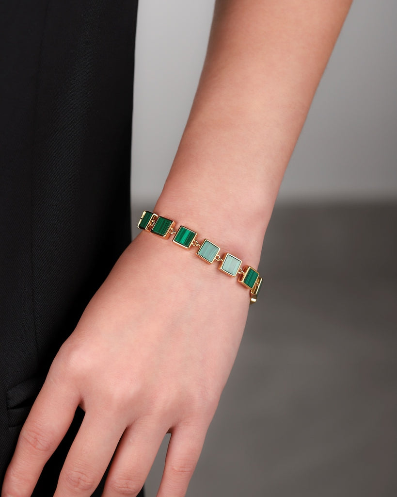 Iwell Natural  Malachite Bracelet