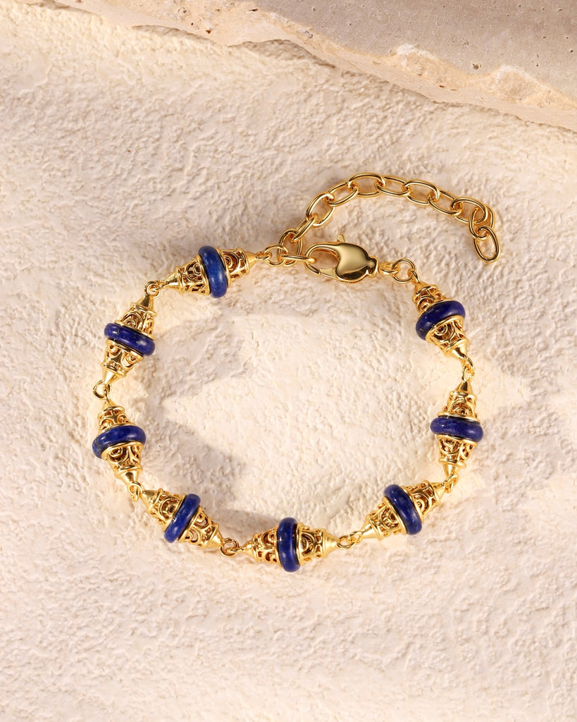 Iwell Natural Lapis Lazuli Bracelet