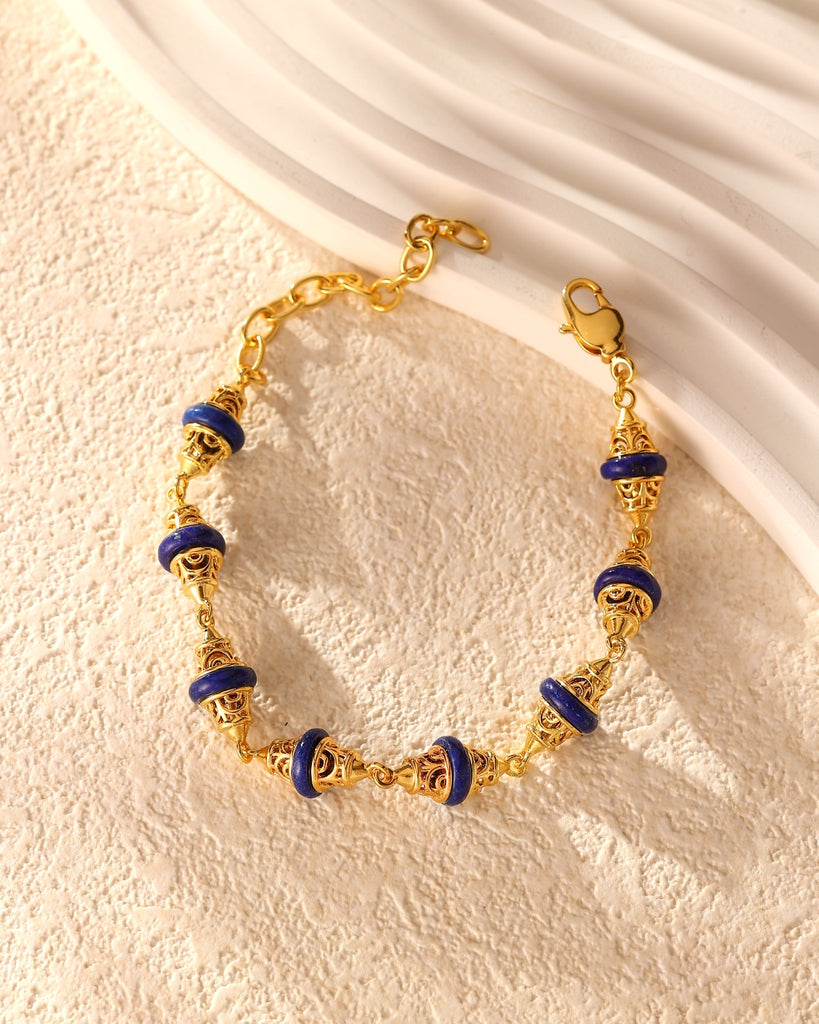 Iwell Natural Lapis Lazuli Bracelet